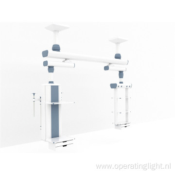 ICU room bridge with sliding move function